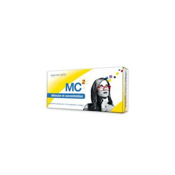 Synergia Mc2 Memory & Concentration 30 Tablets To Crunch