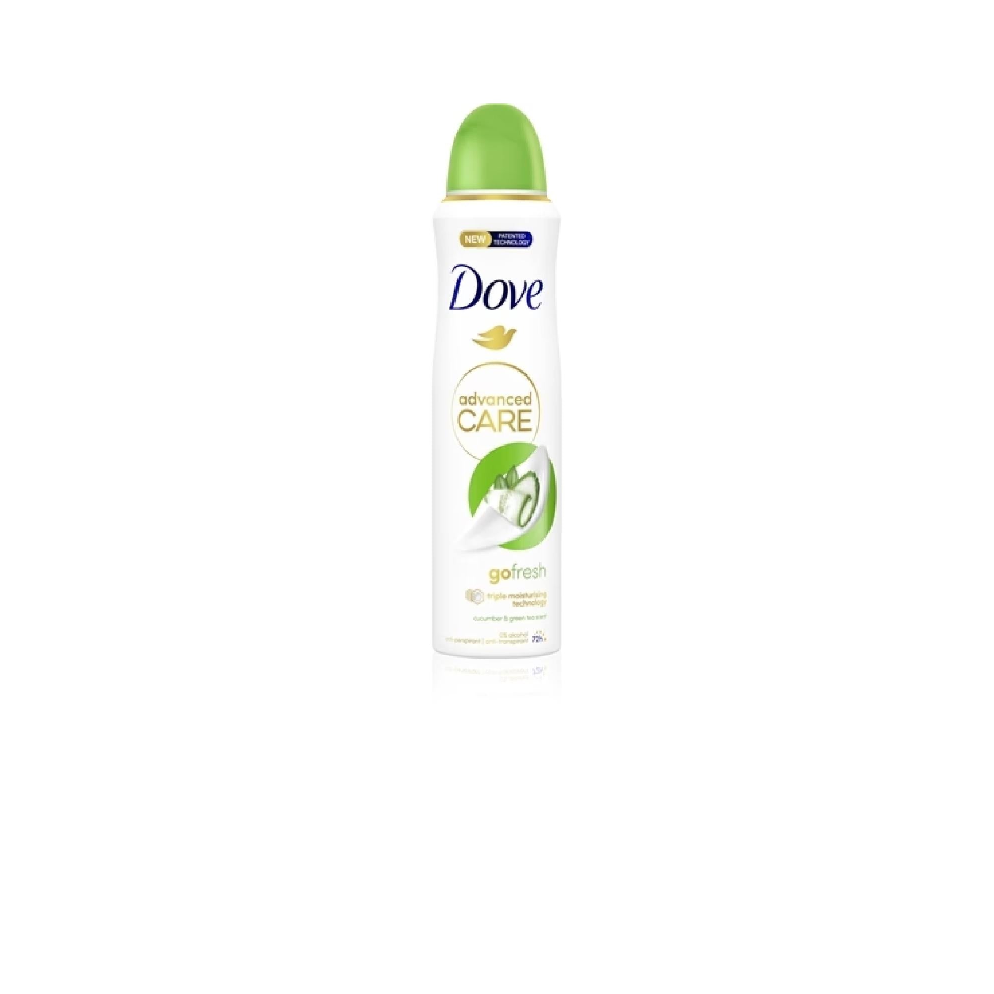 Dove Advanced Care Go Fresh Antiperspirant Spray 72H