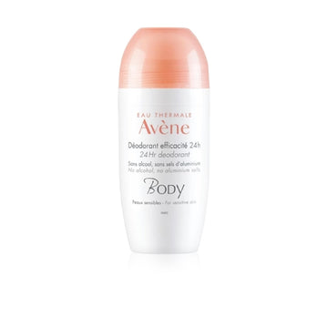 Avène Body 24H Deodorant Roll-On Deodorant For Sensitive Skin