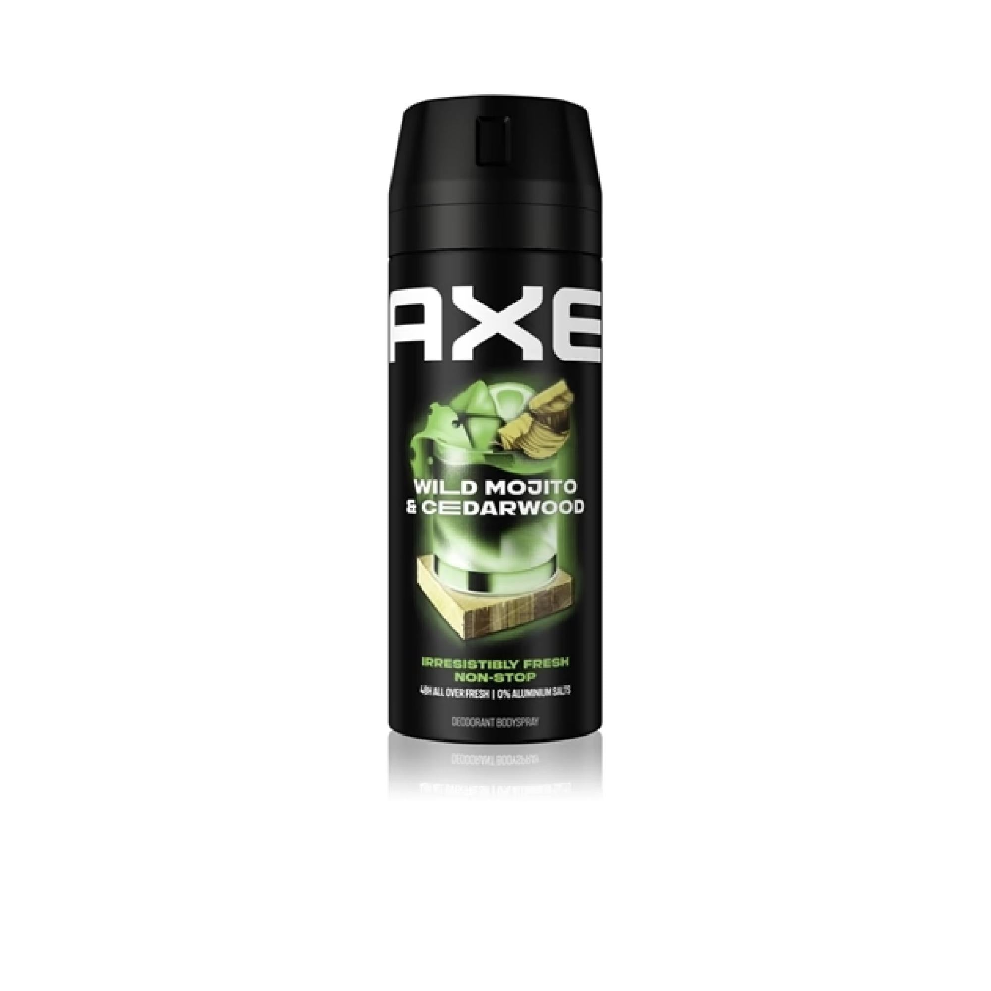 Axe Wild Green Mojito & Cedarwood Deodorant And Body Spray I.
