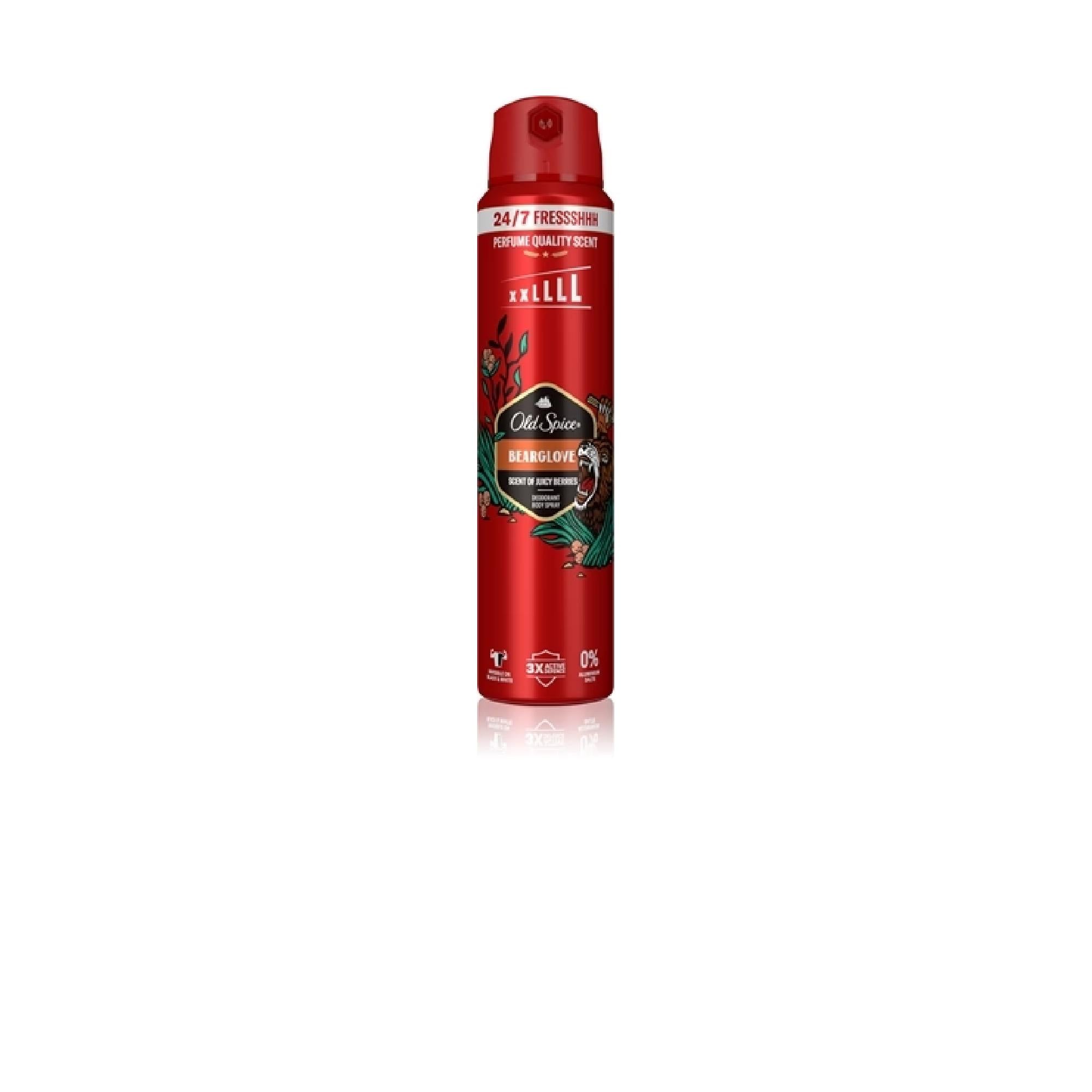 Old Spice Bearglove Refreshing Deodorant Spray For Men