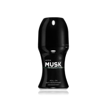 Avon Musk+ Metropolitano Roll-On Deodorant Antiperspirant