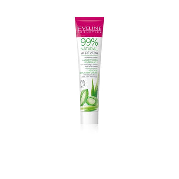 Eveline Cosmetics 99% Natural Aloe Vera Soothing Hair Removal Cream Bikini Line And Underarm