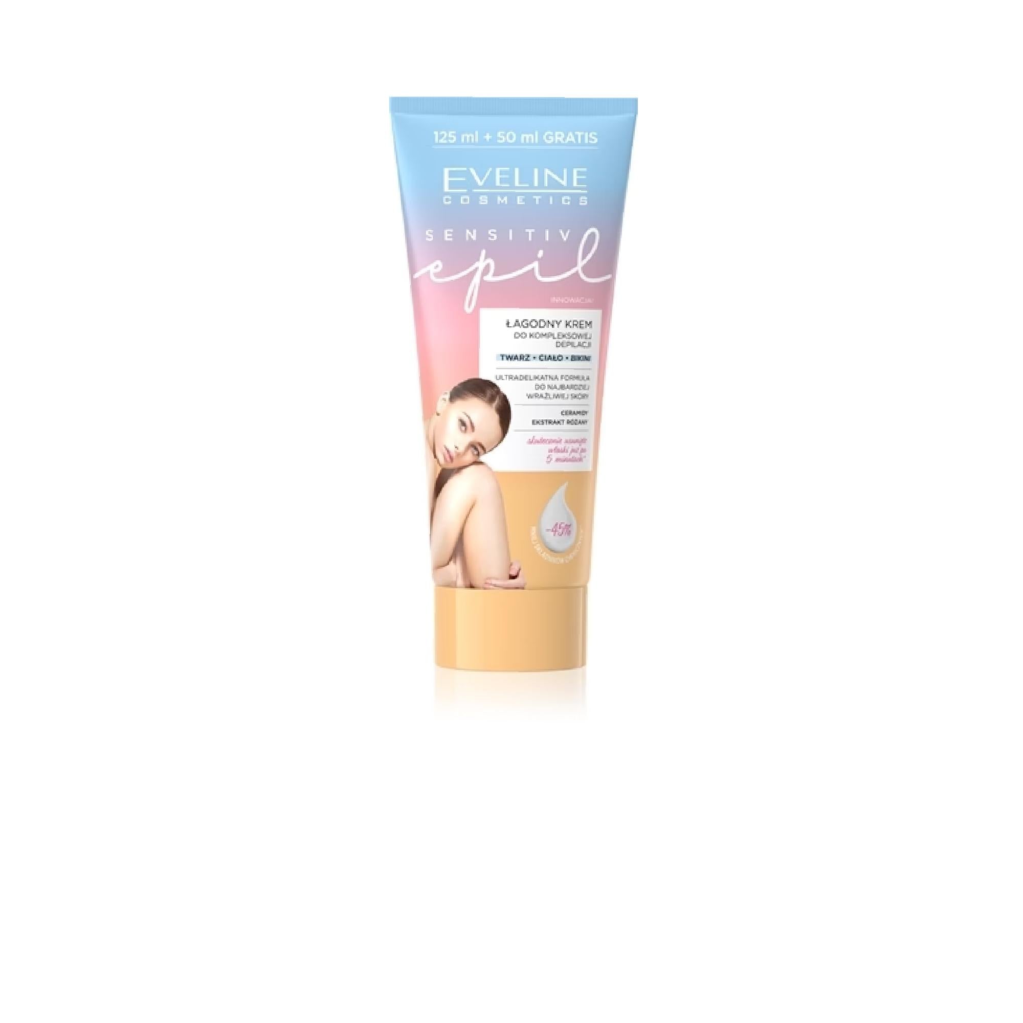 Eveline Cosmetics Sensitive Epil Body Hair Removal Cream