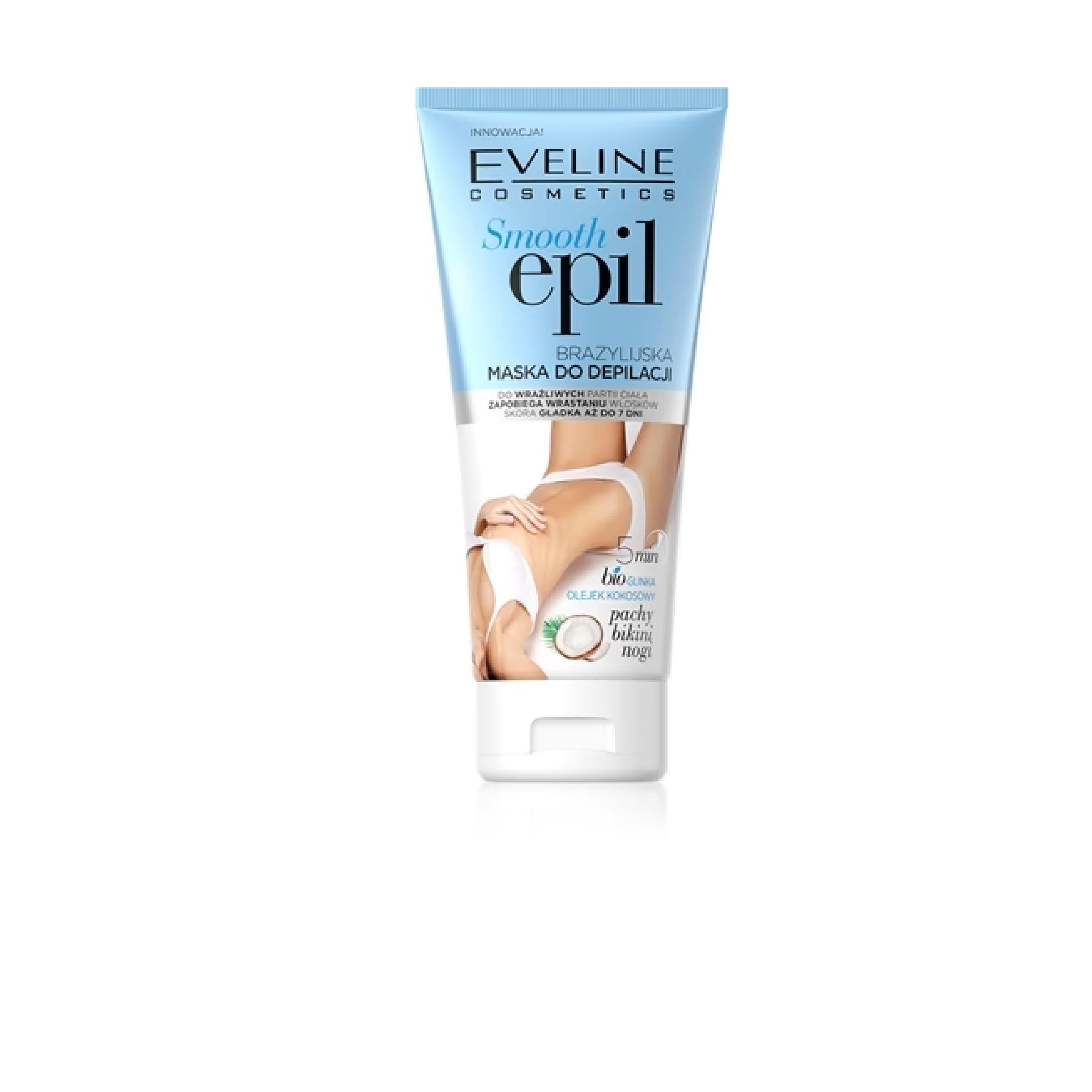 Eveline Cosmetics Smooth Epil Hair Removal Cream For Arms, Underarms And Bikini Line