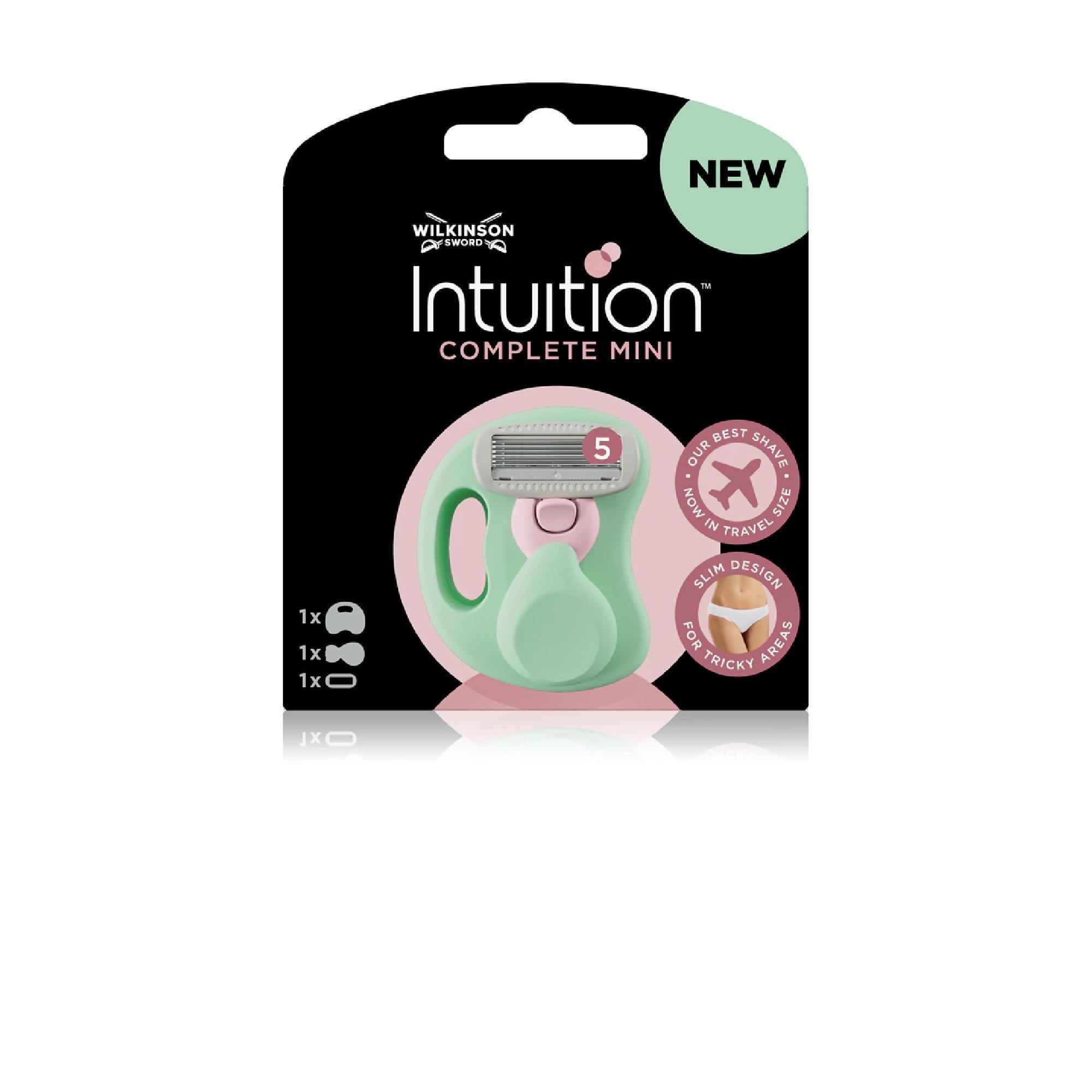 Wilkinson Sword Intuition Complete Travel Shaver With Bag