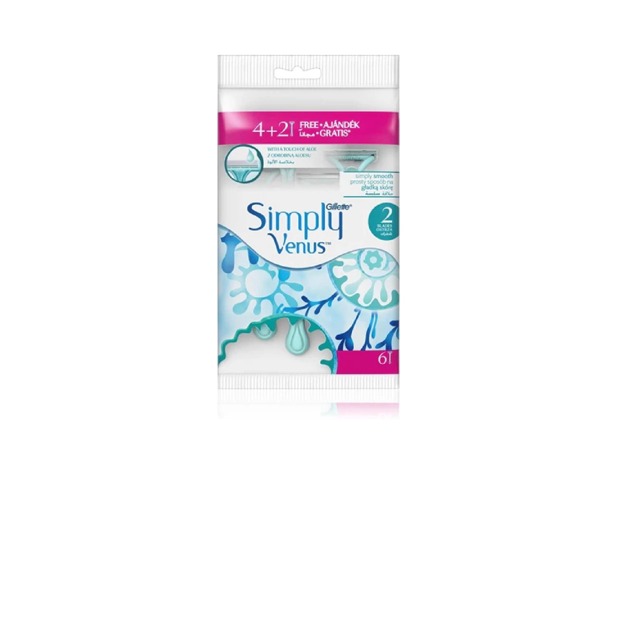 Gillette Venus Simply Disposable Razors