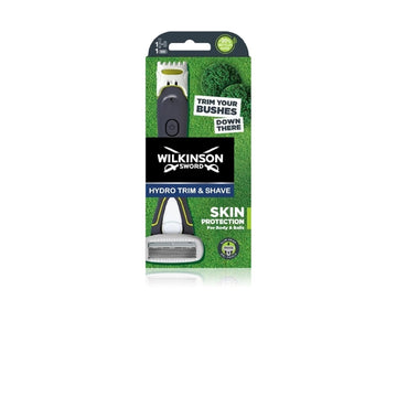 Wilkinson Sword Hydro Trim And Shave Skin Protection For Body And Balls Electric Shaver