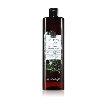 Avon Senses Essence Rosemary & Carrot Seed Creamy Shower And Bath Gel