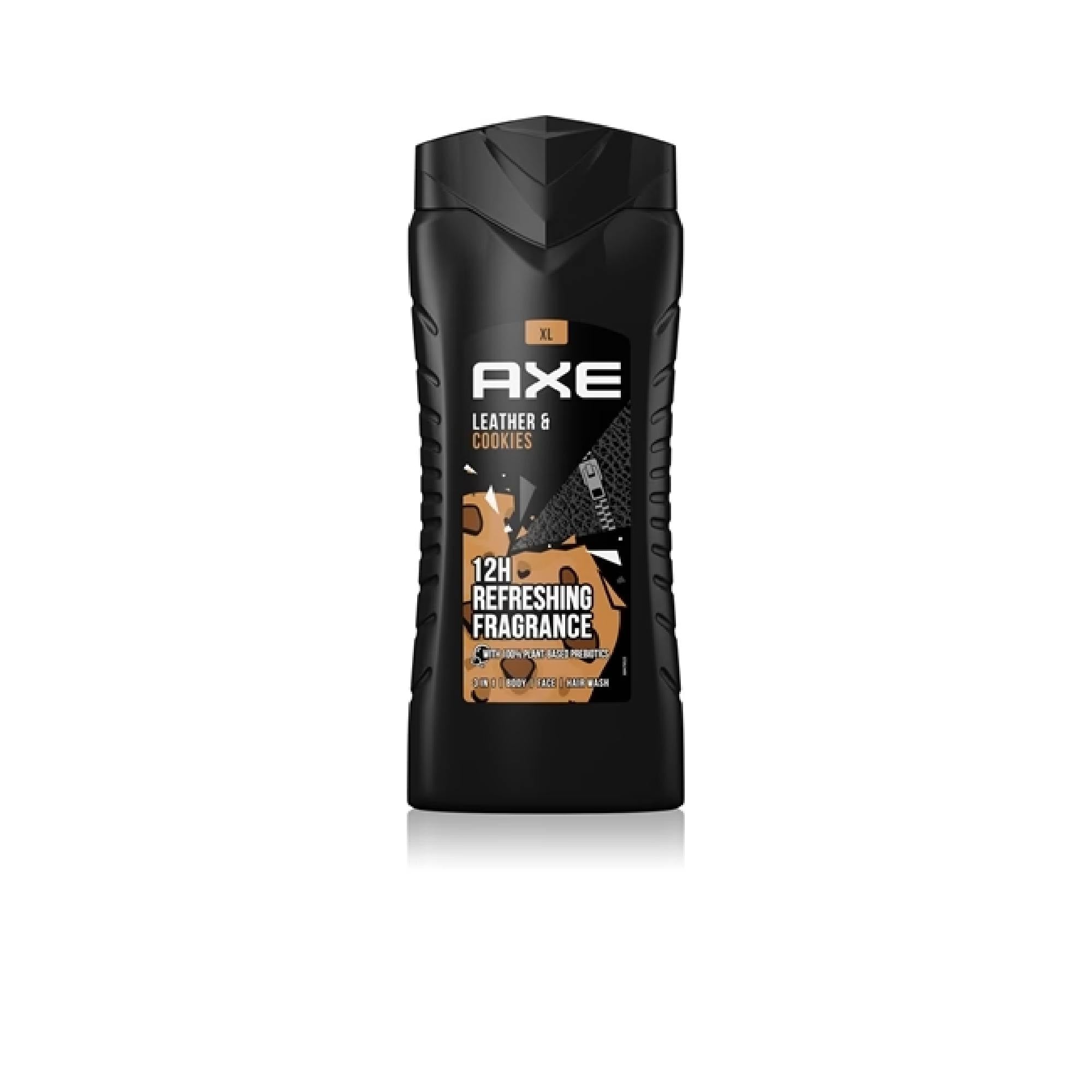 Axe Collision Leather + Cookies Shower Gel For Men