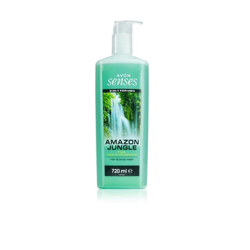 Avon Senses Amazon Jungle Body And Hair Shower Gel For Men