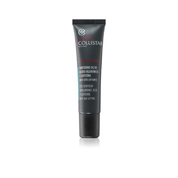 Collistar Linea Uomo Attivi Puri Eye Contour Hyaluronic Acid + Caffeine Eye Contour Anti-Ageing Brightening Eye Cream