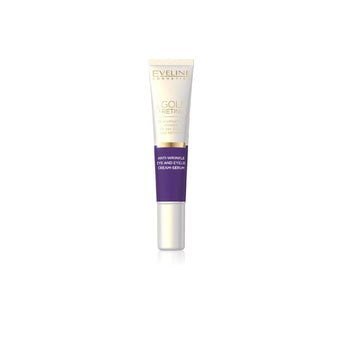 Eveline Cosmetics Gold & Retinol Cream Serum To Treat Eye Wrinkles