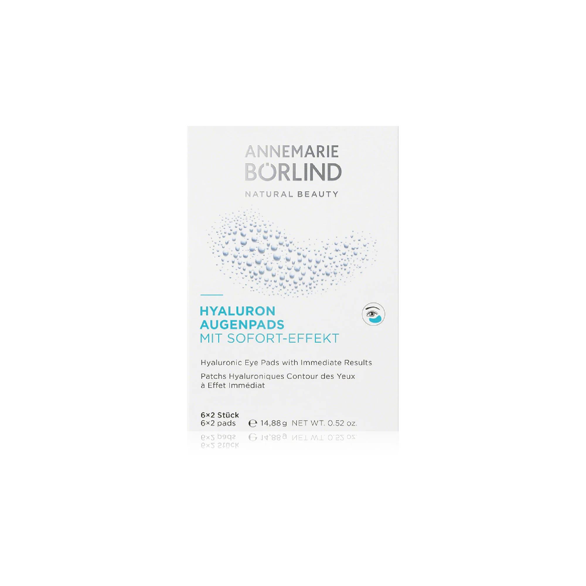 Annemarie Börlind Eyes & Lips Eye Pads Hydrating Hyaluronic Eye Mask