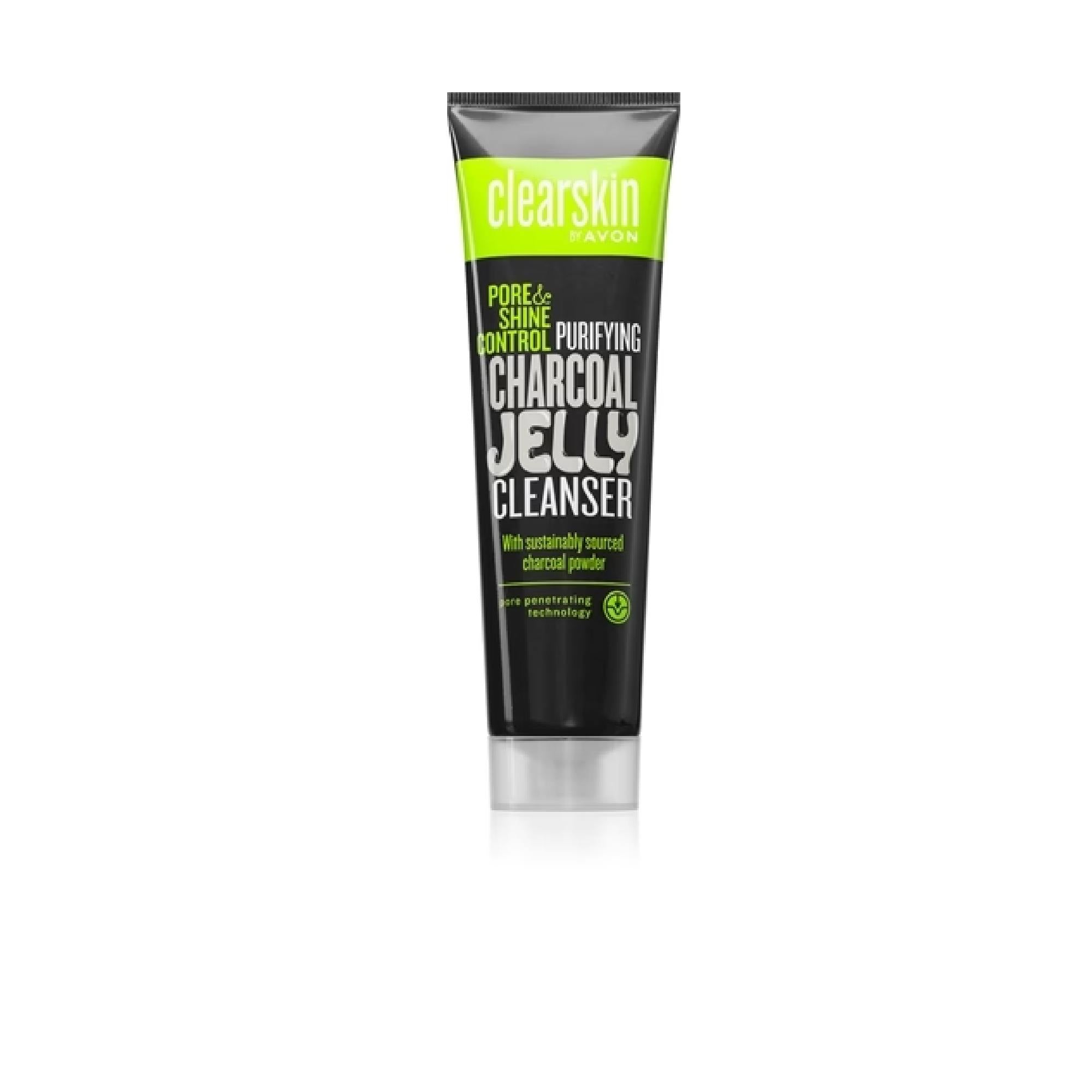 Avon Clearskin Pore & Shine Control Deep Cleansing Gel With Activated Charcoal