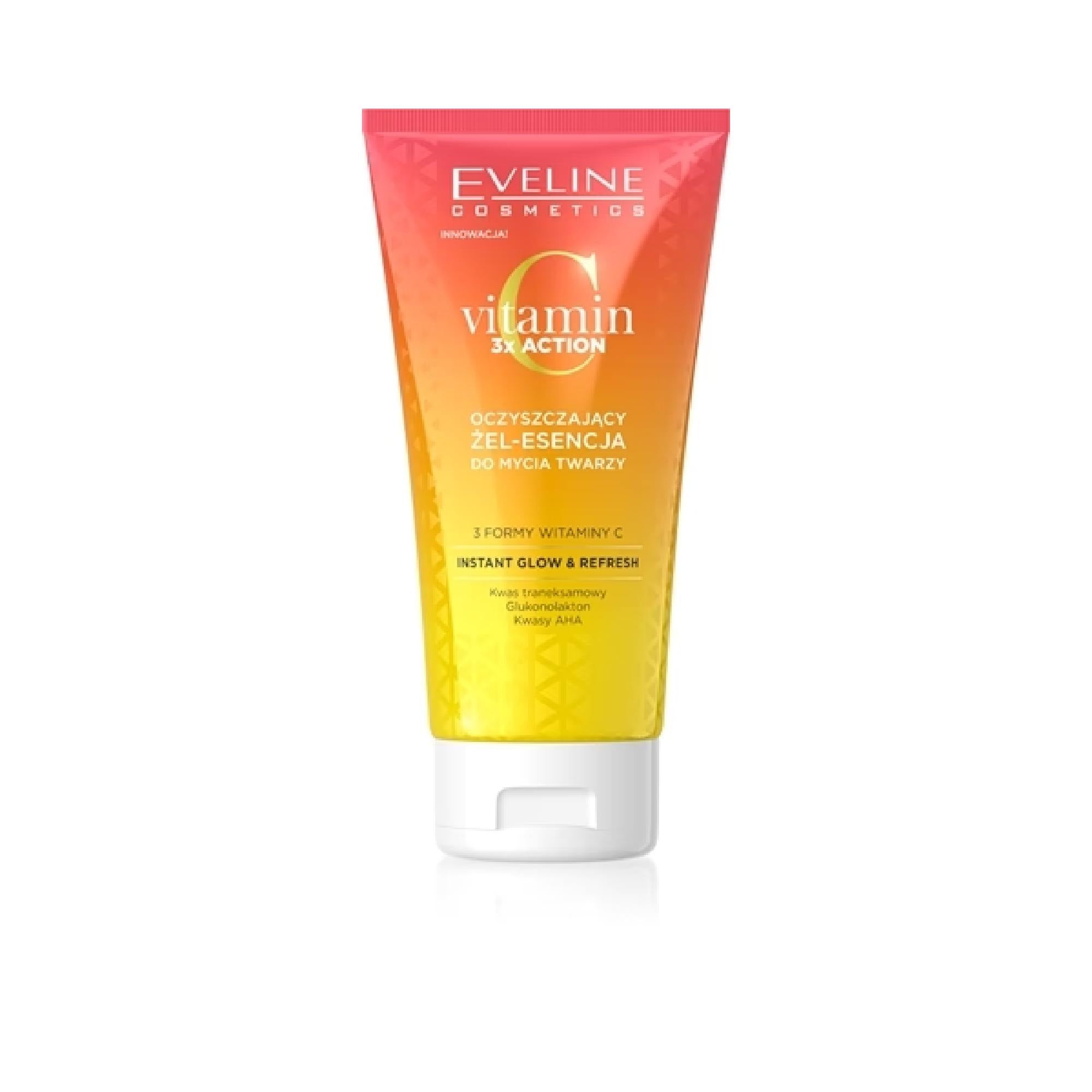 Eveline Cosmetics Vitamin C 3X Action Cleansing Gel With Ahas
