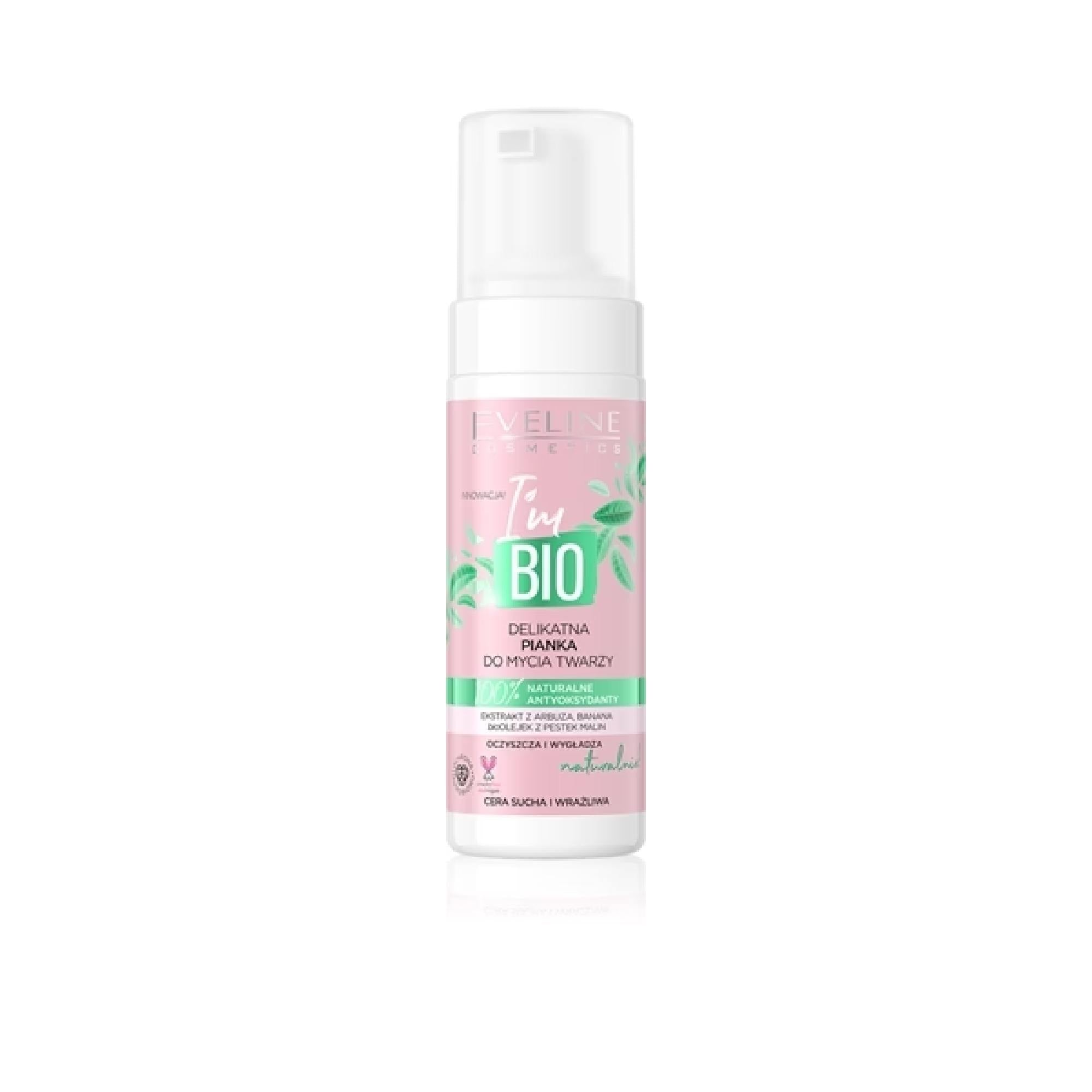 Eveline Cosmetics I'M Bio Gentle Cleansing Foam For Dry And Sensitive Skin