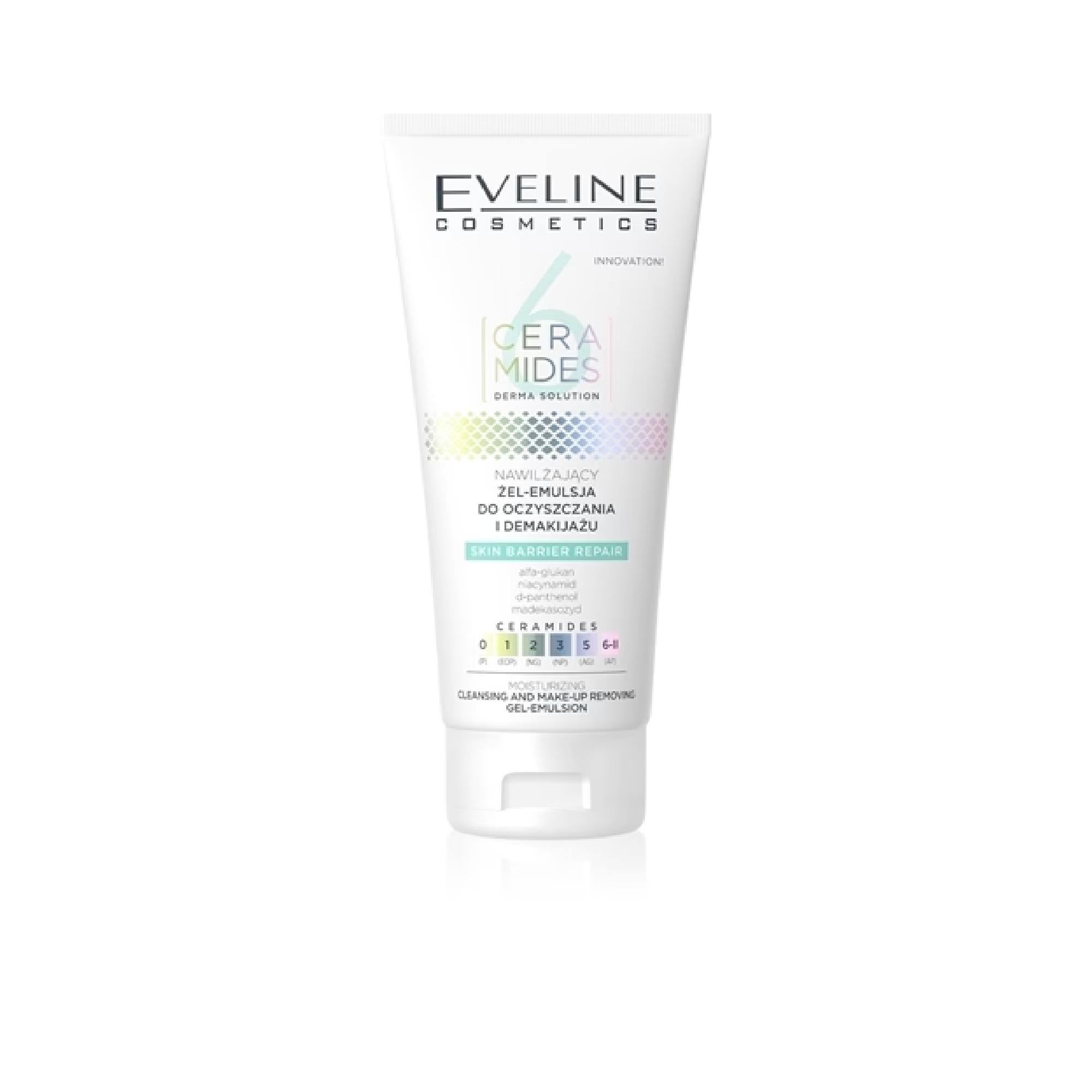 Eveline Cosmetics 6 Ceramides Gel Emulsion For Deep Cleansing