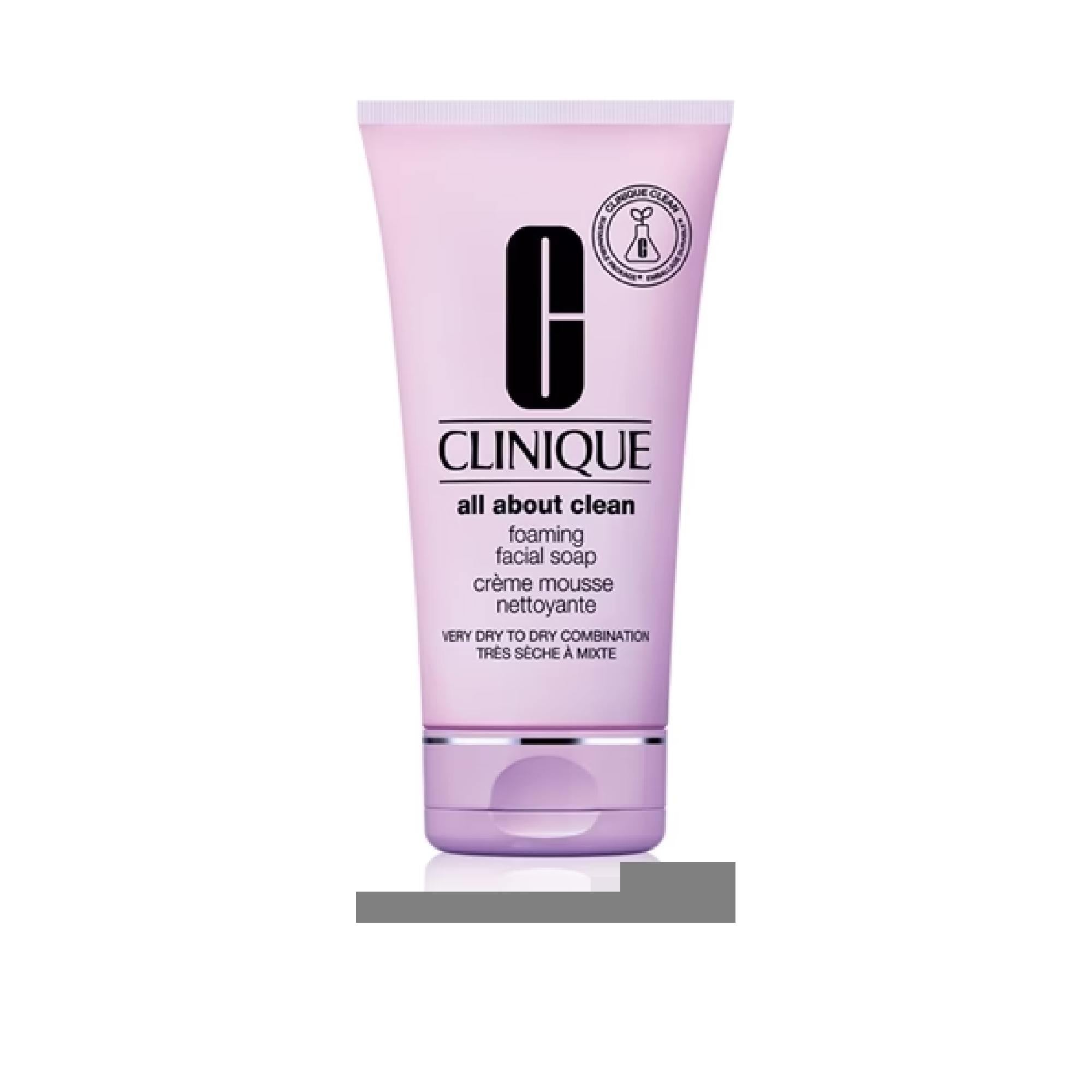 Clinique Foaming Sonic Facial Soap Creamy Foaming Soap For Dry And Combination Skin