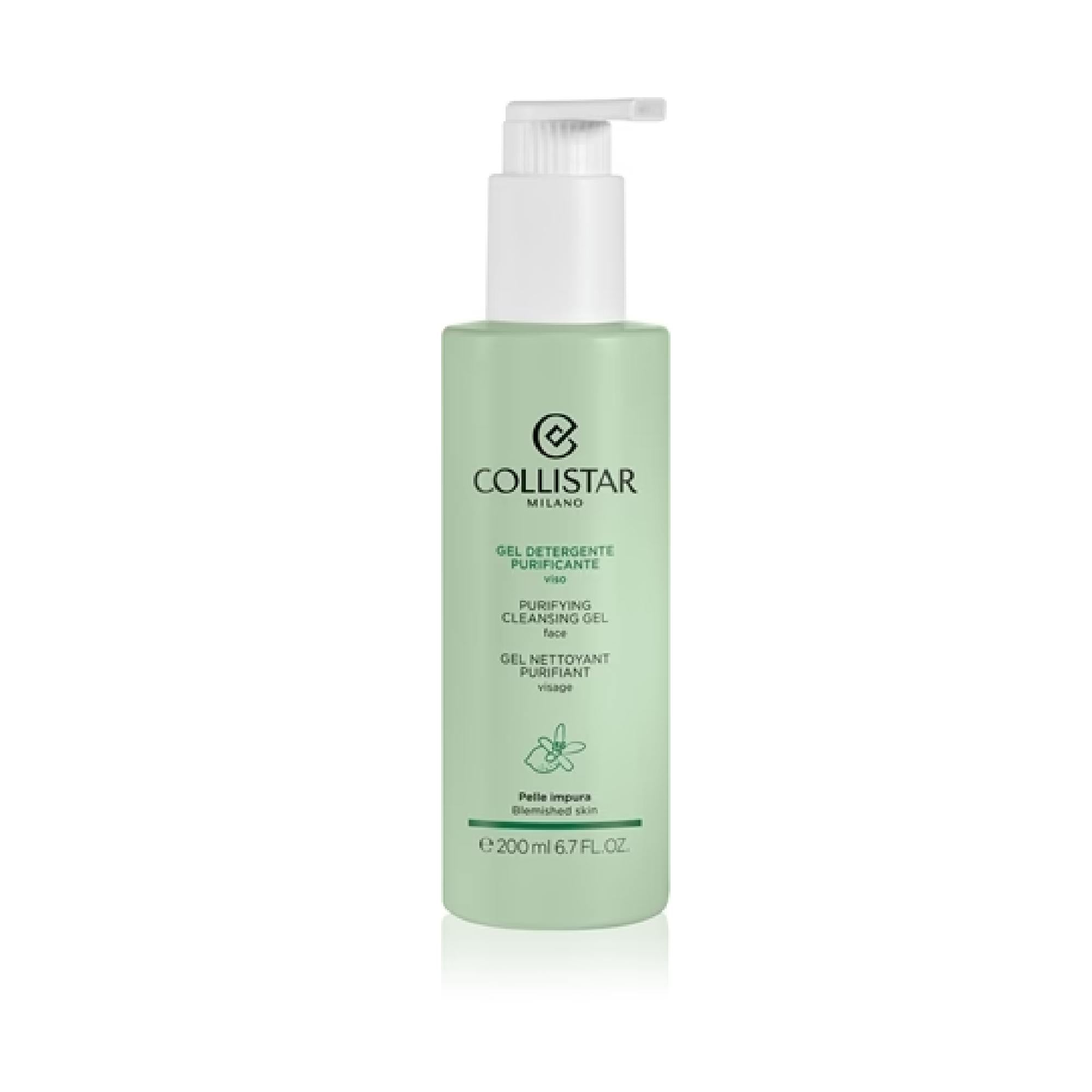 Collistar Cleansers Purifying Cleansing Gel Gentle Cleansing Gel For Skin Prone To Irritation