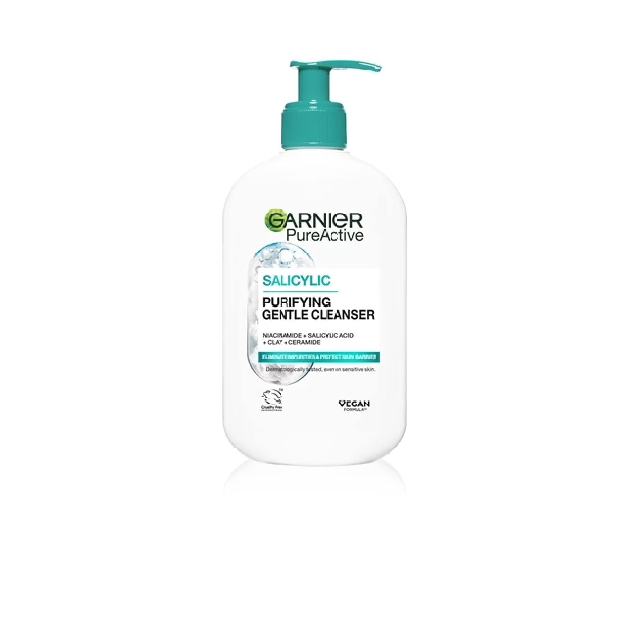 Garnier Pure Active Moisturising Cleansing Gel To Treat Skin Imperfections
