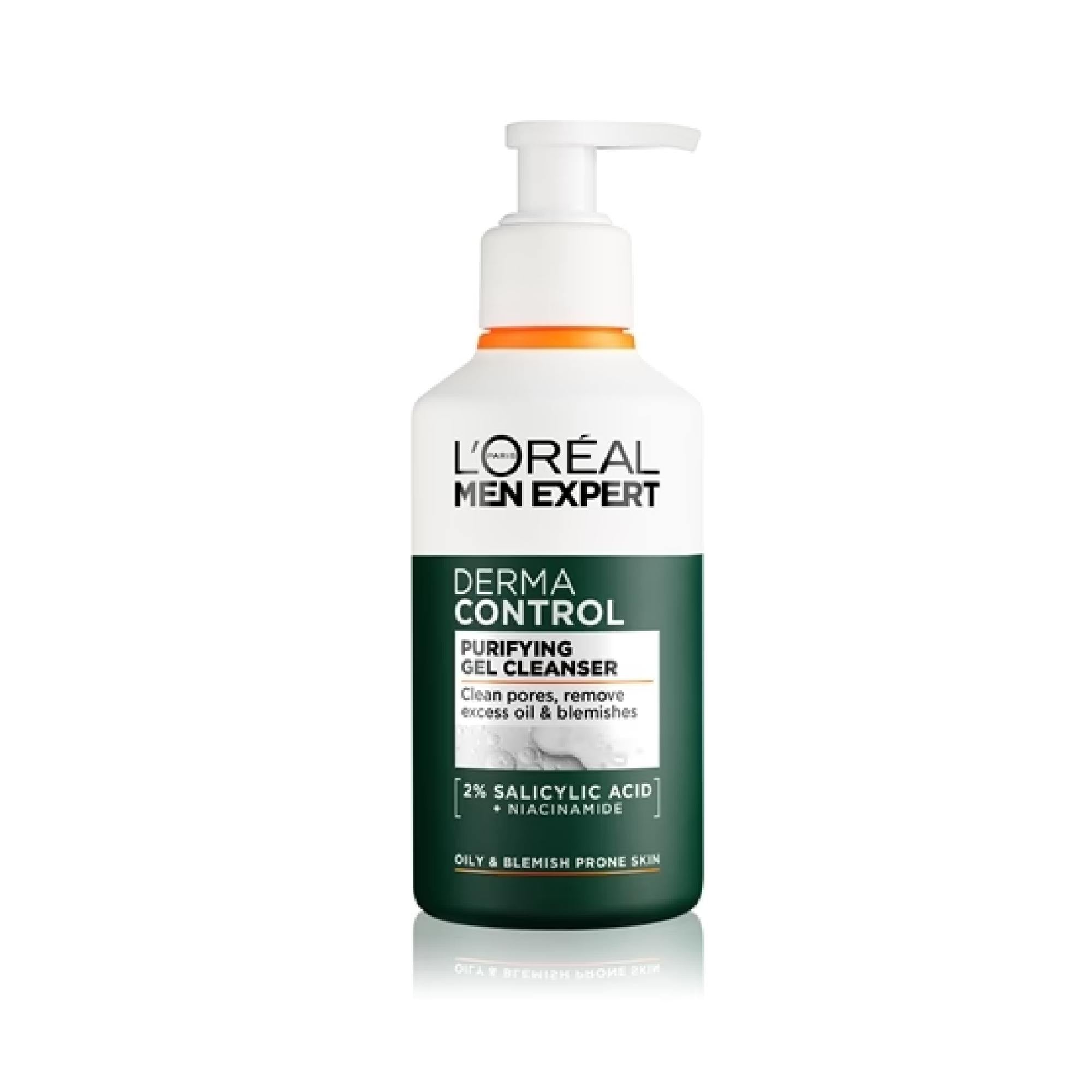 L’Oréal Paris Men Expert Derma Control Cleansing Gel With Niacinamide