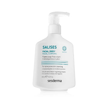 Sesderma Salises Foamy Soap-Free Cream Cleansing Gel To Treat Acne