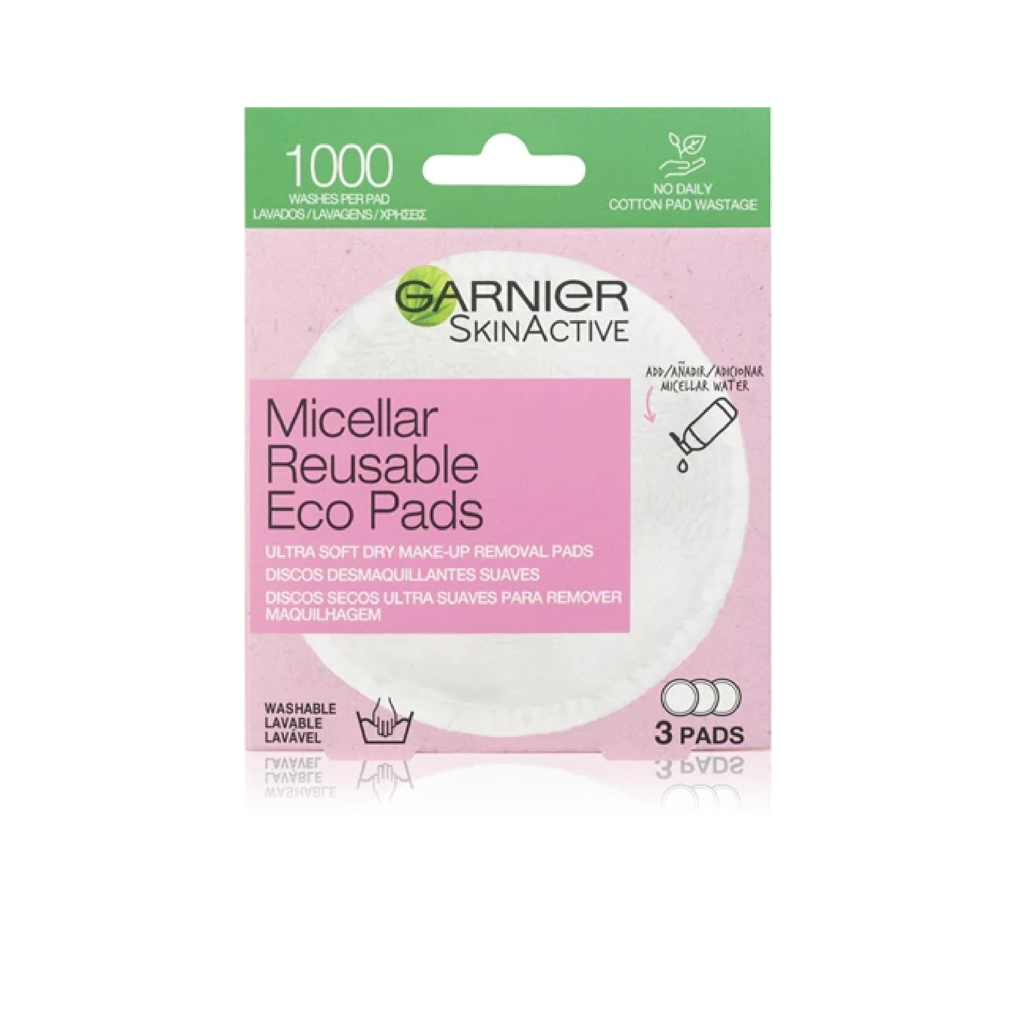 Garnier Skin Active Washable Microfibre Makeup Removal Pads