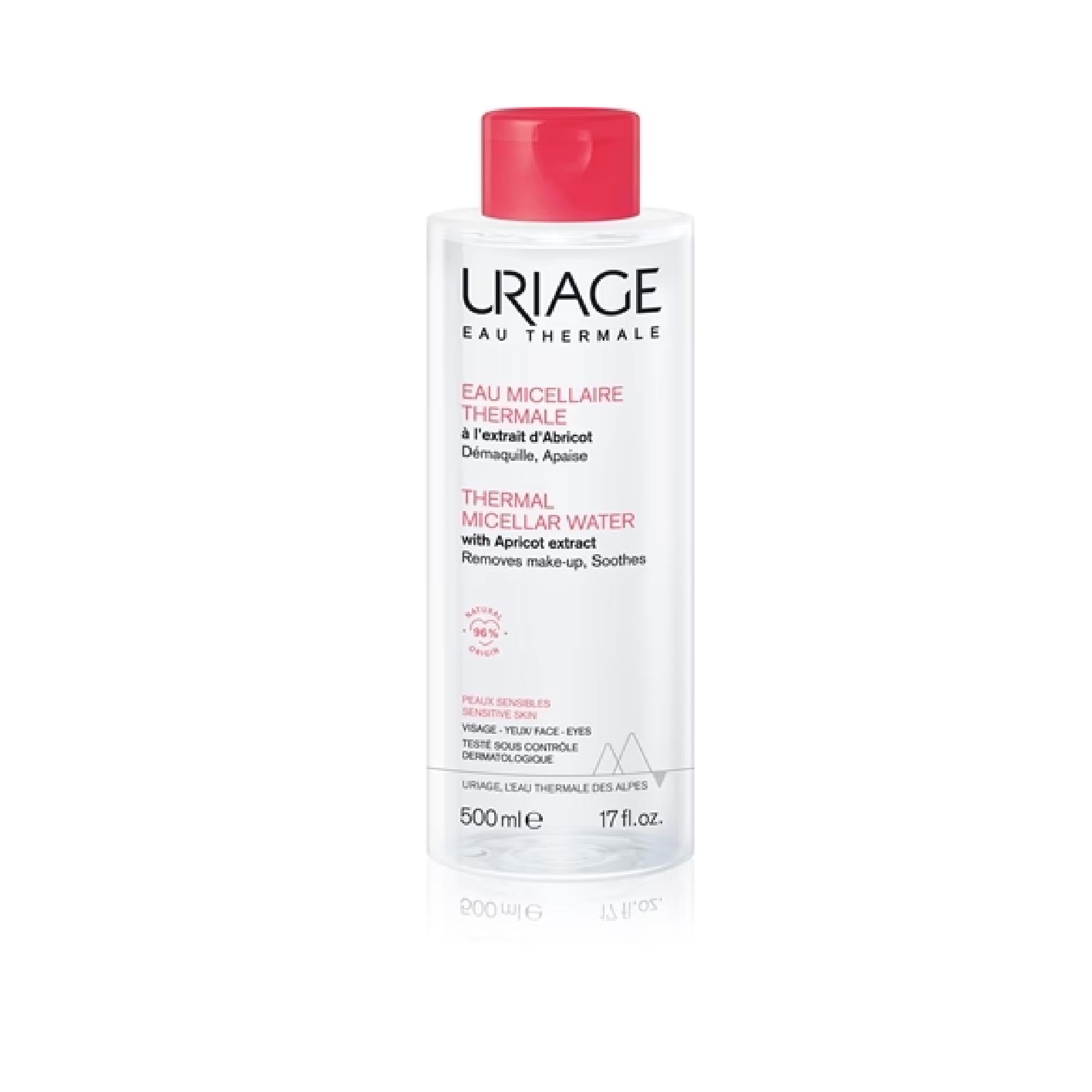 Uriage Hygiène Thermal Micellar Water - Sensitive Skin Micellar Cleansing Water For Sensitive Skin
