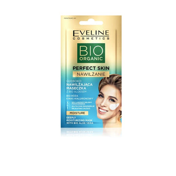 Eveline Cosmetics Perfect Skin Bio Aloe Soothing And Hydrating Mask With Aloe Vera