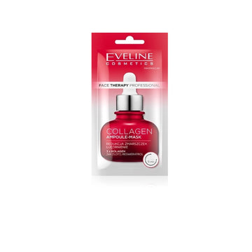Eveline Cosmetics Face Therapy Collagen Cream Mask To Restore Skin Firmness