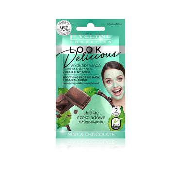 Eveline Cosmetics Look Delicious Mint & Chocolate Moisturising And Smoothing Mask With Chocolate