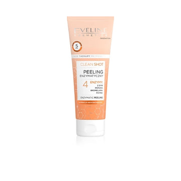 Eveline Cosmetics Clean Shot 4 Enzymes Enzymatic Scrub To Treat Skin Imperfections