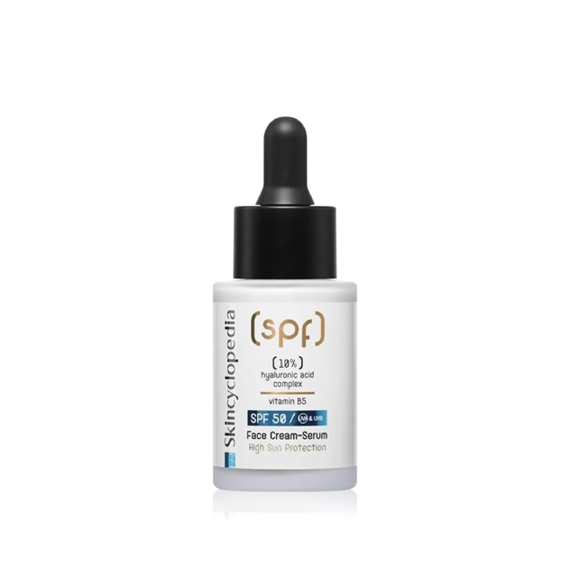 Skincyclopedia 10% Hyaluronic Acid Complex + Vitamin B5 Cream Serum Spf 50