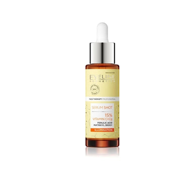 Eveline Cosmetics Serum Shot 15% Vitamin C+Cg Anti-Wrinkle Brightening Serum With Vitamin C