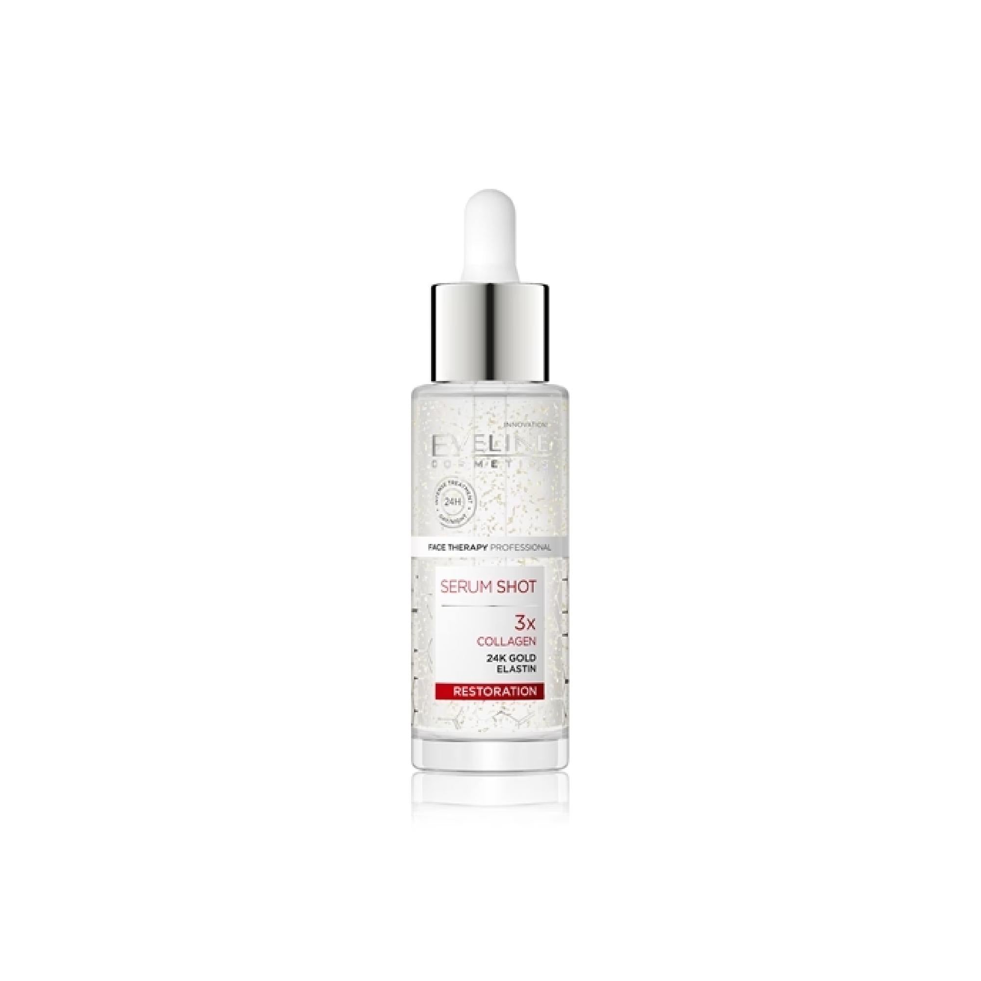 Eveline Cosmetics Serum Shot 3X Collagen Restructuring Serum With Collagen