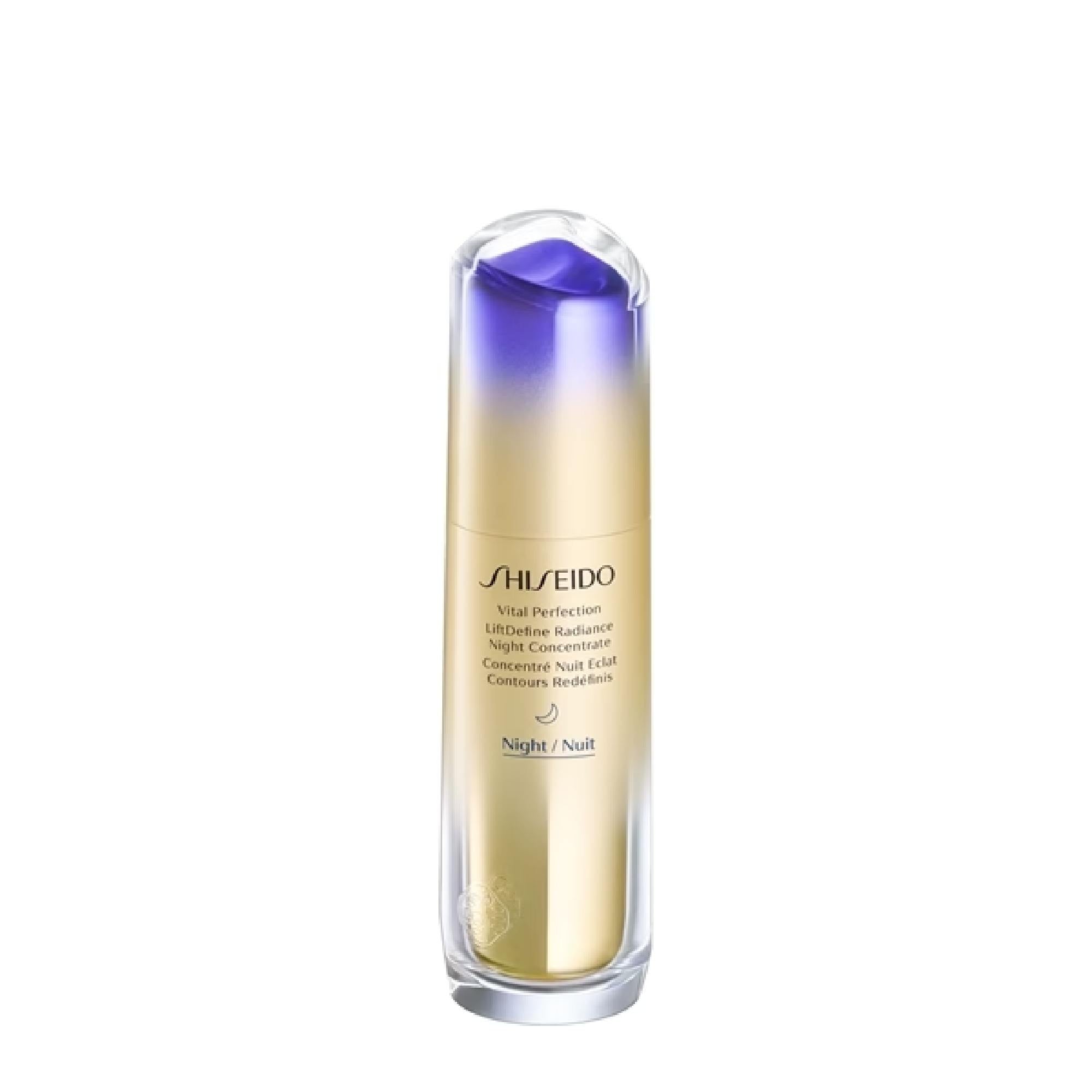 Shiseido Vital Perfection Liftdefine Radiance Night Concentrate Night Serum With Lifting Effect