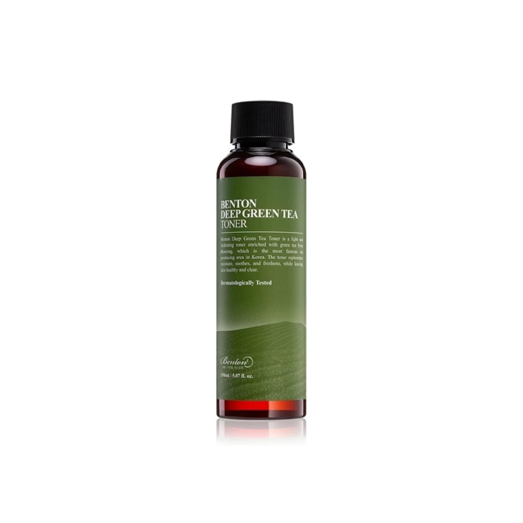 Benton Deep Green Tea Moisturising Skin Toner With Green Tea