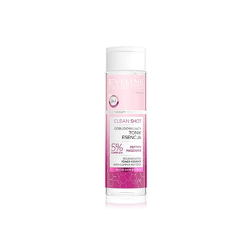 Eveline Cosmetics Clean Shot 5% Copper Peptide Complex Revitalising Toner