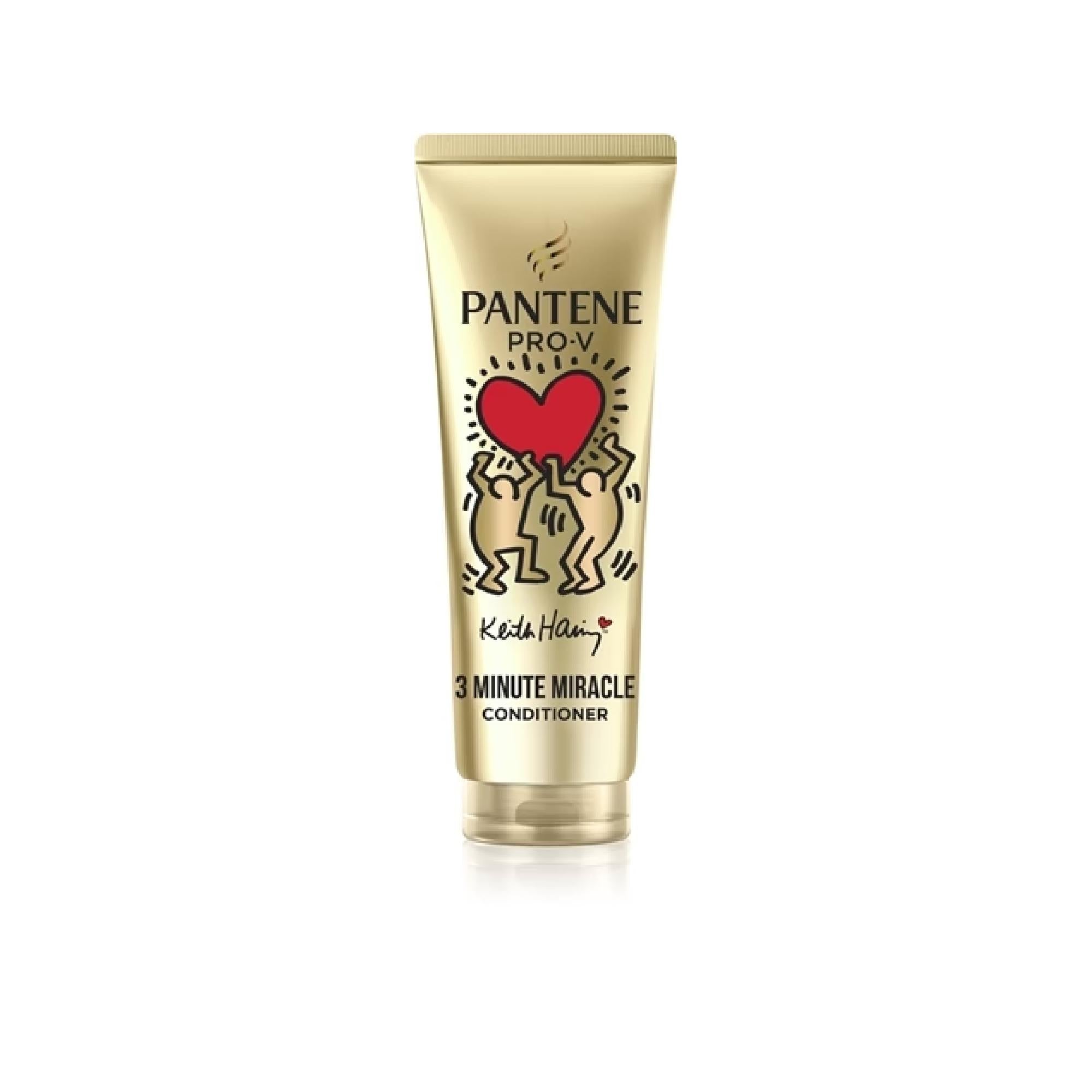 Pantene 3 Minute Miracle Keith Haring Intensive Conditioner For Damaged Hair