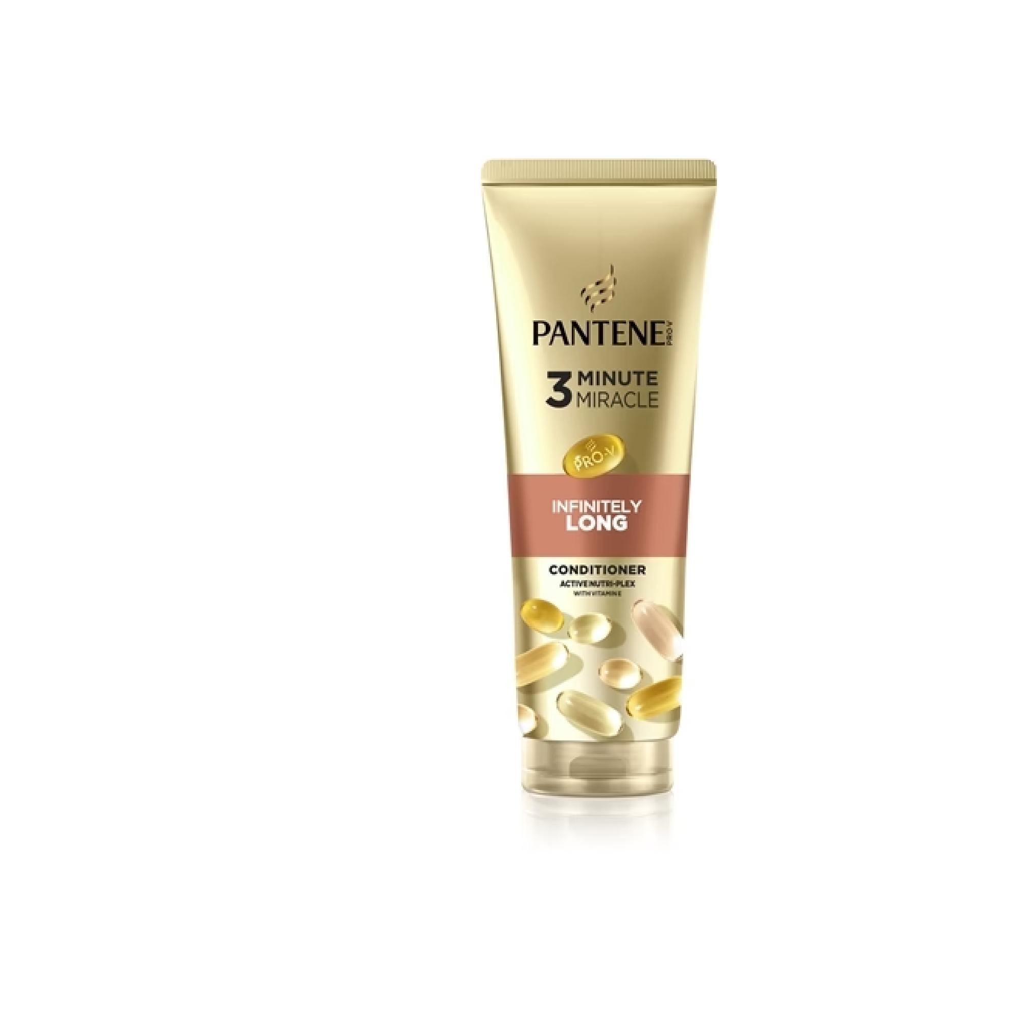 Pantene 3 Minute Miracle Infinitely Long Regenerating Conditioner For Weak And Damaged Hair