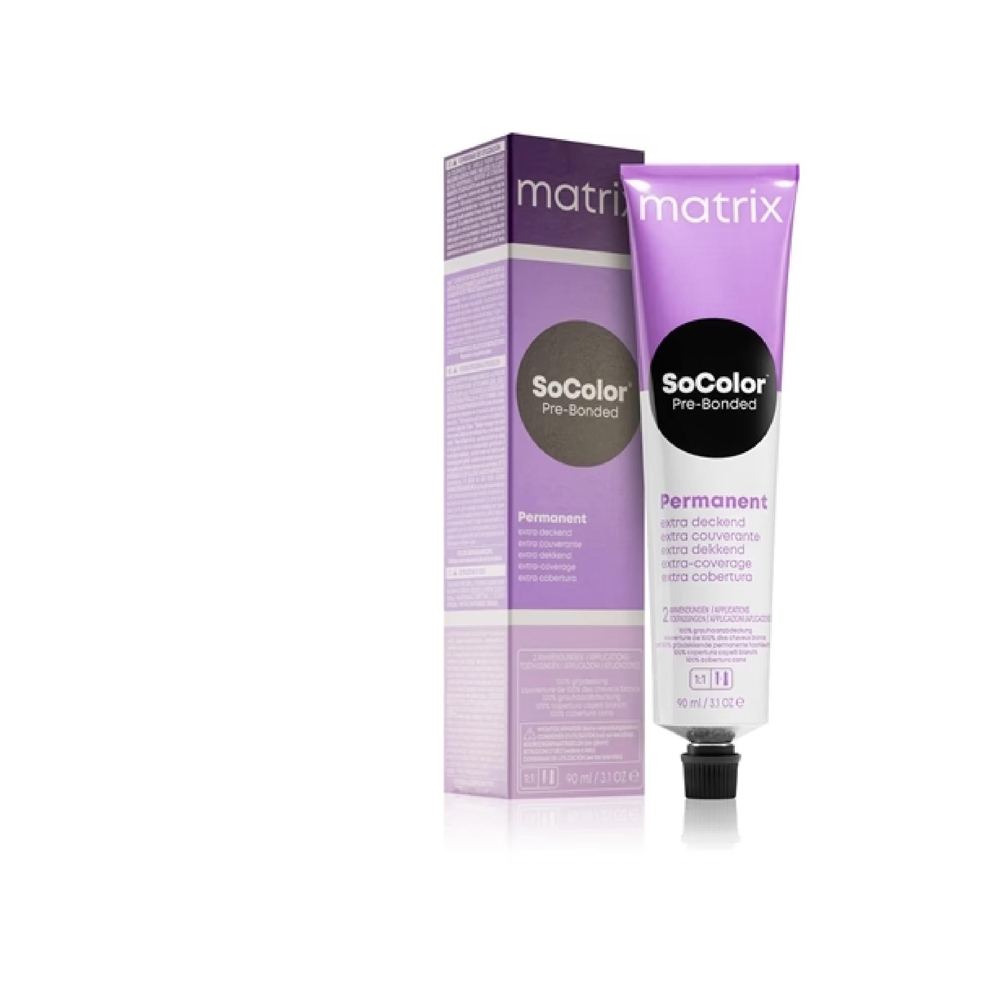 Matrix Socolor Pre-Bonded Extra Coverage Permanent Hair Dye