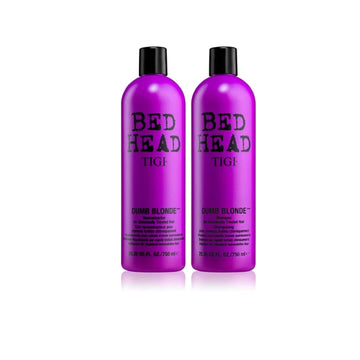 Tigi Bed Head Dumb Blonde Economy Pack For Colour-Treated Hair For Women