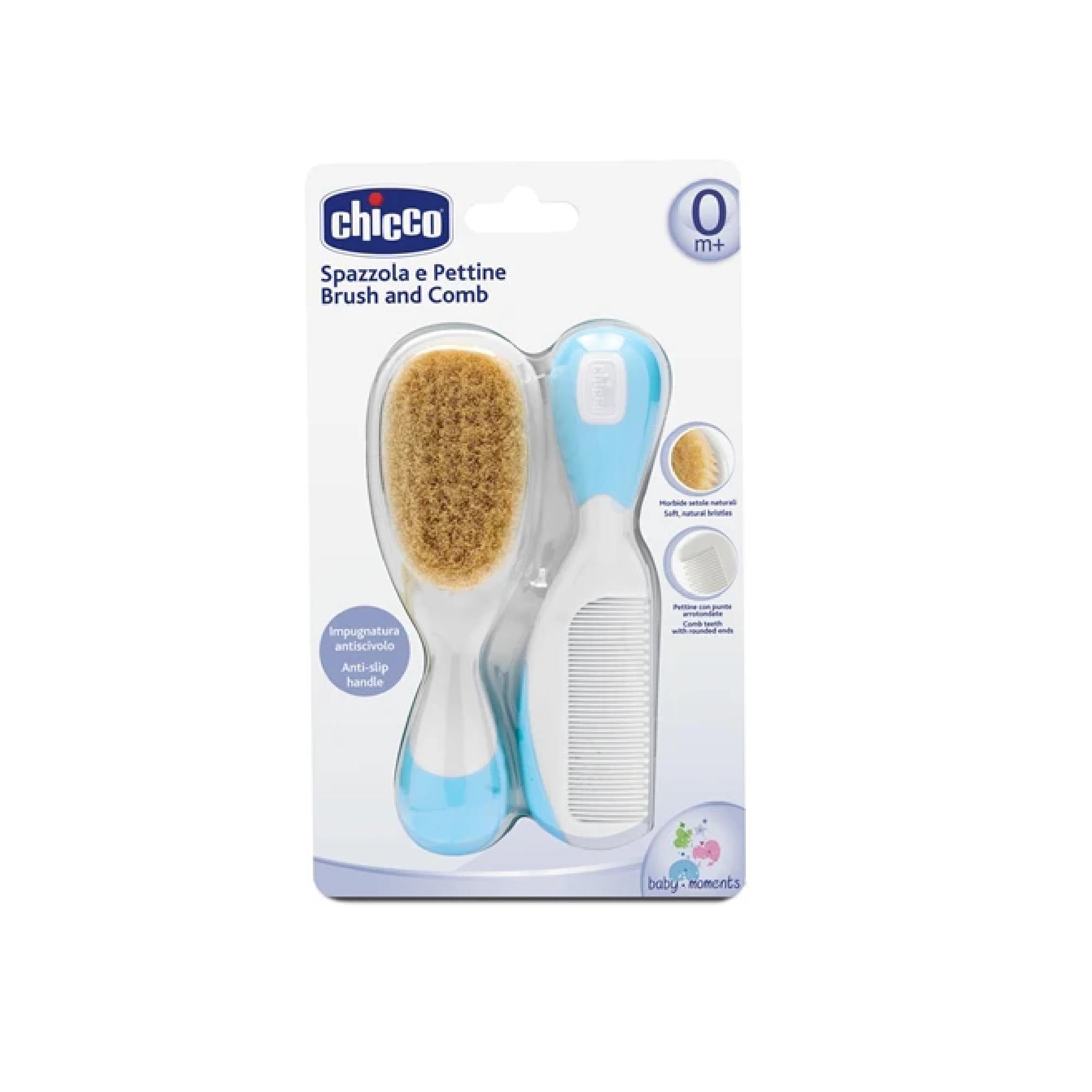 Chicco Baby Moments Set For Hair 0M+ Blue