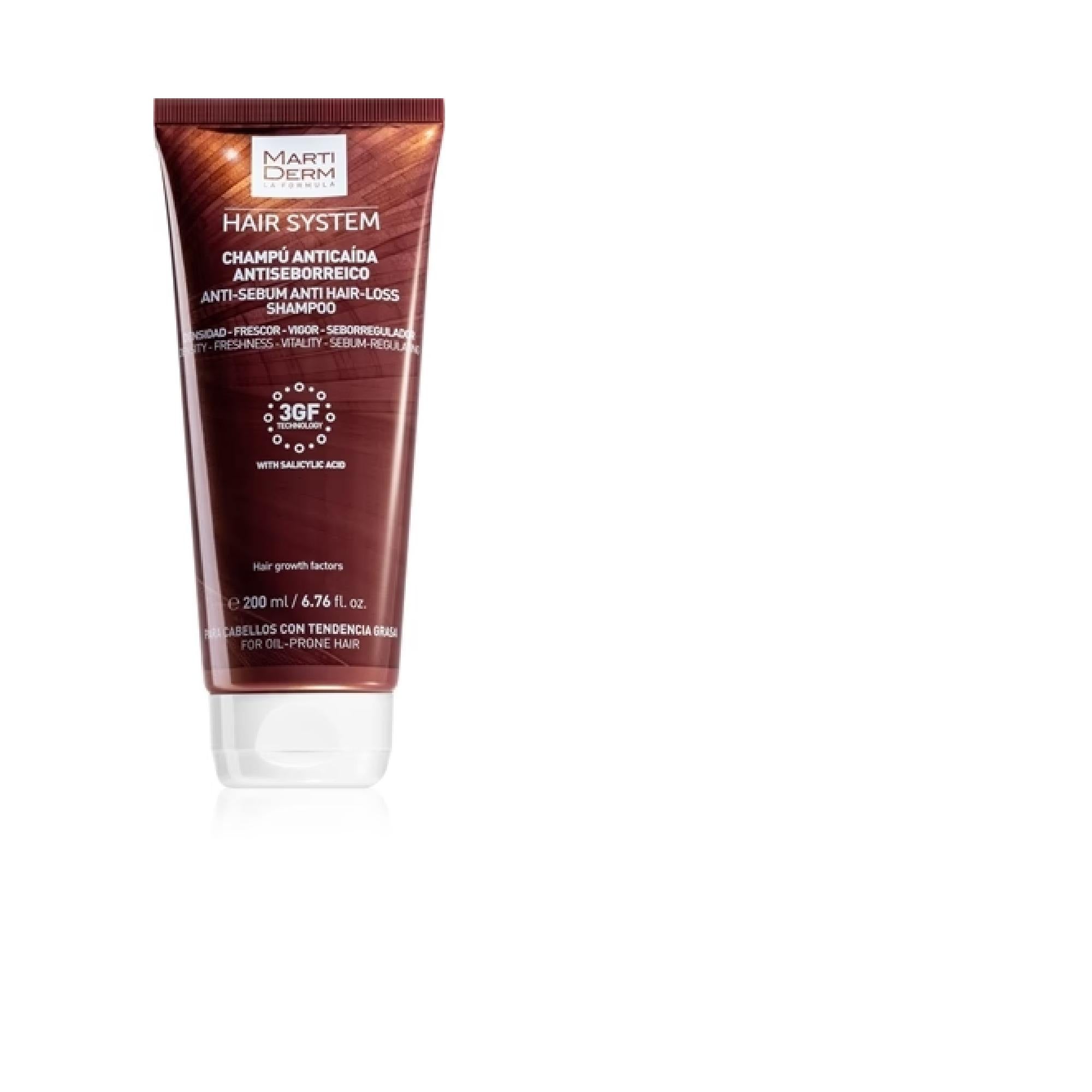 Martiderm Hair System Anti-Hair Loss Shampoo For Oily Scalp