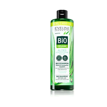 Eveline Cosmetics Bio Organic Natural Aloe Vera Anti-Hair Loss Shampoo With Aloe Vera
