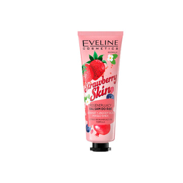 Eveline Cosmetics Strawberry Skin Nourishing Hand Balm With Strawberry Aroma