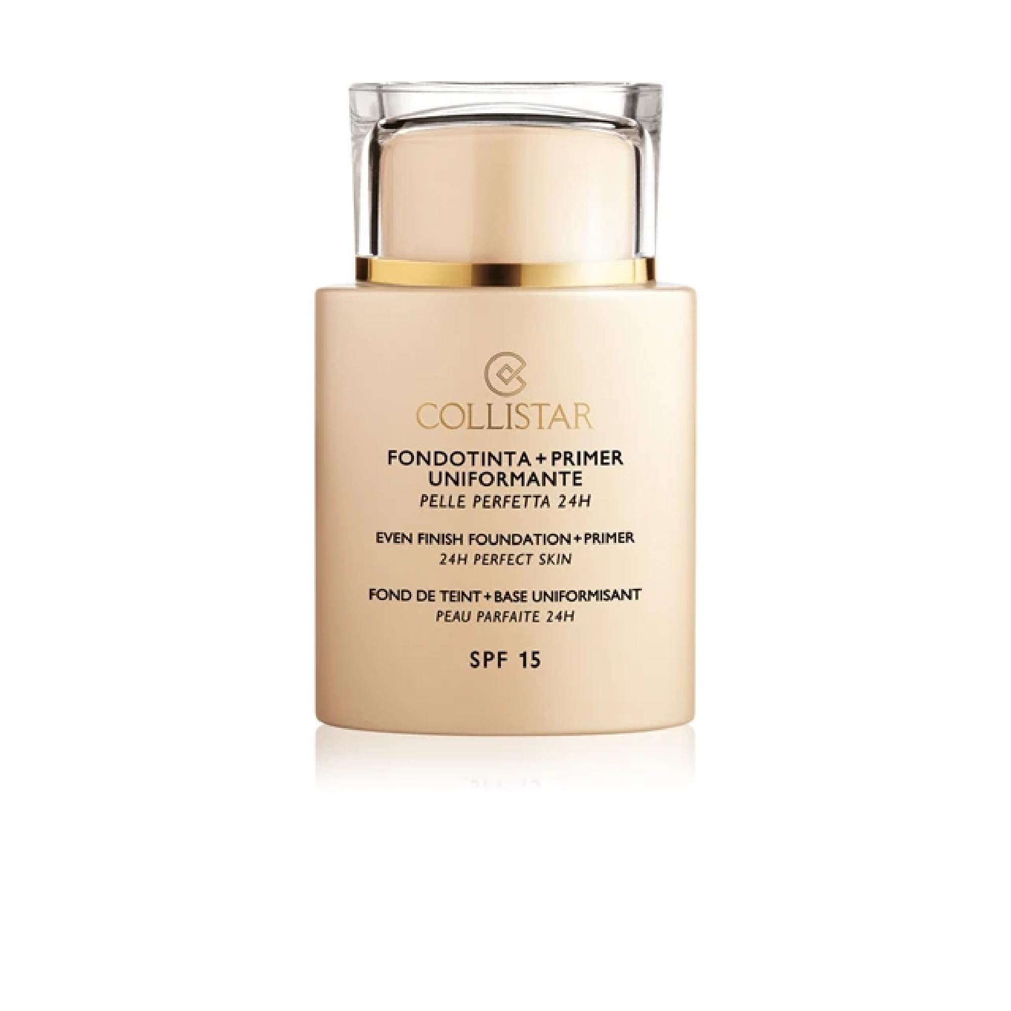 Collistar Even Finish Foundation+Primer 24H Perfect Skin Foundation And Primer Spf 15