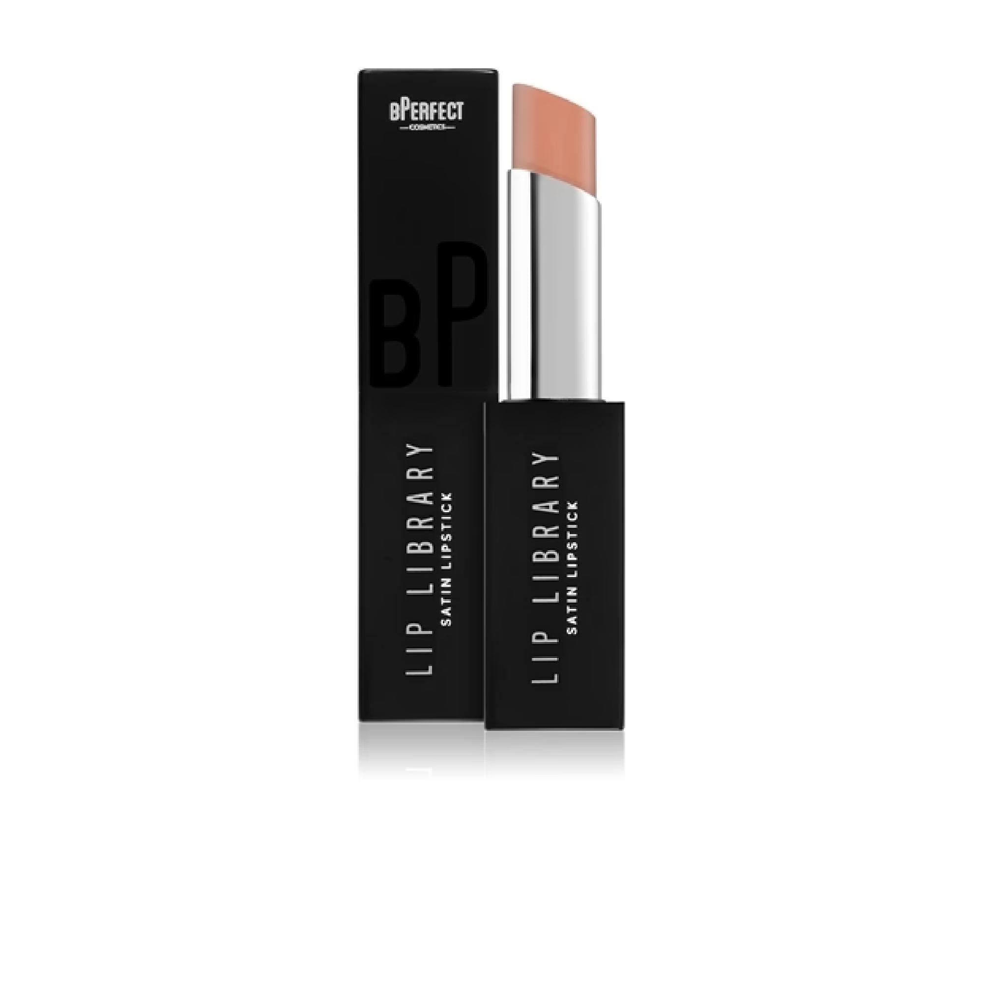 Bperfect Lip Library Satin Creamy Lipstick