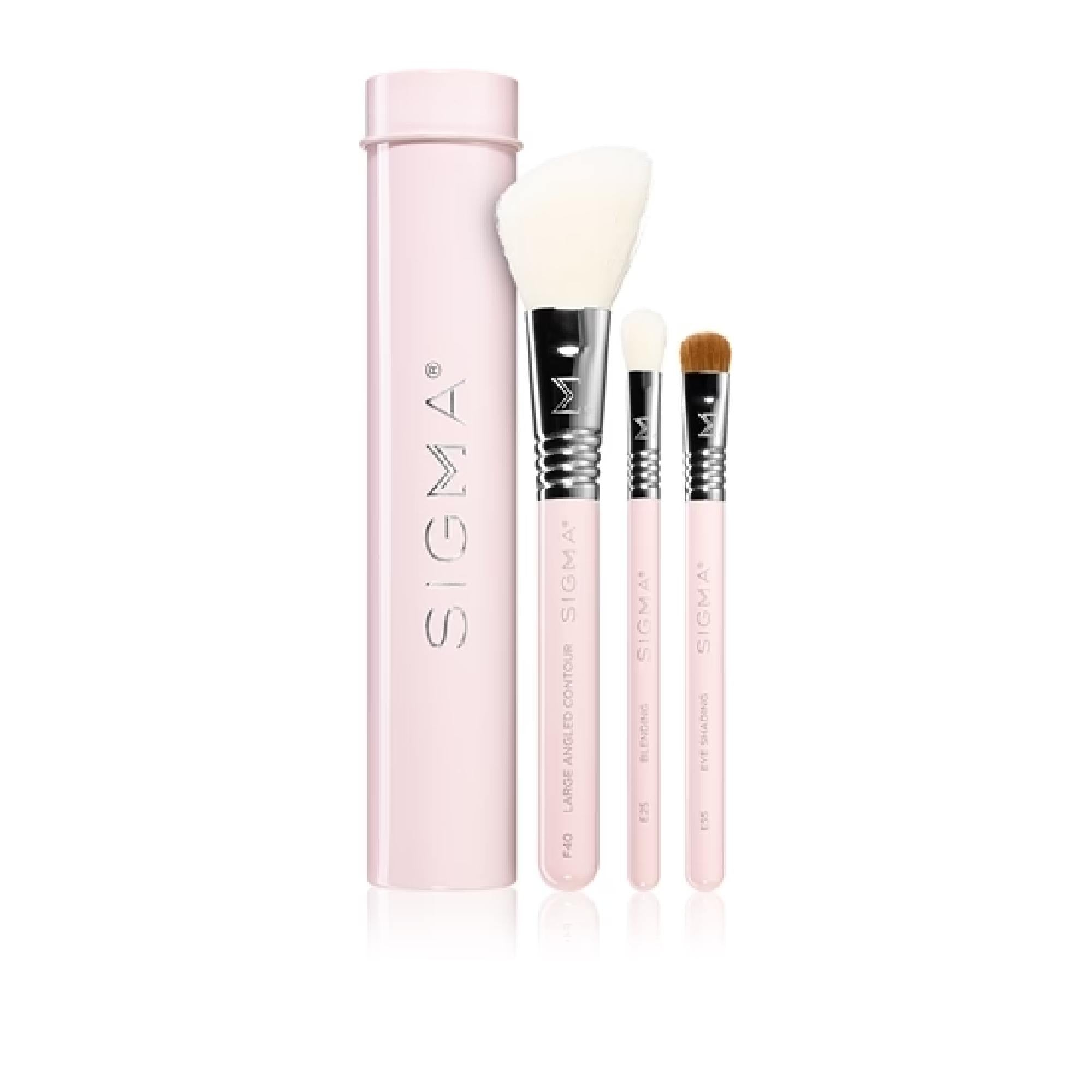Sigma Beauty Essential Makeup Brush Set With A Pouch
